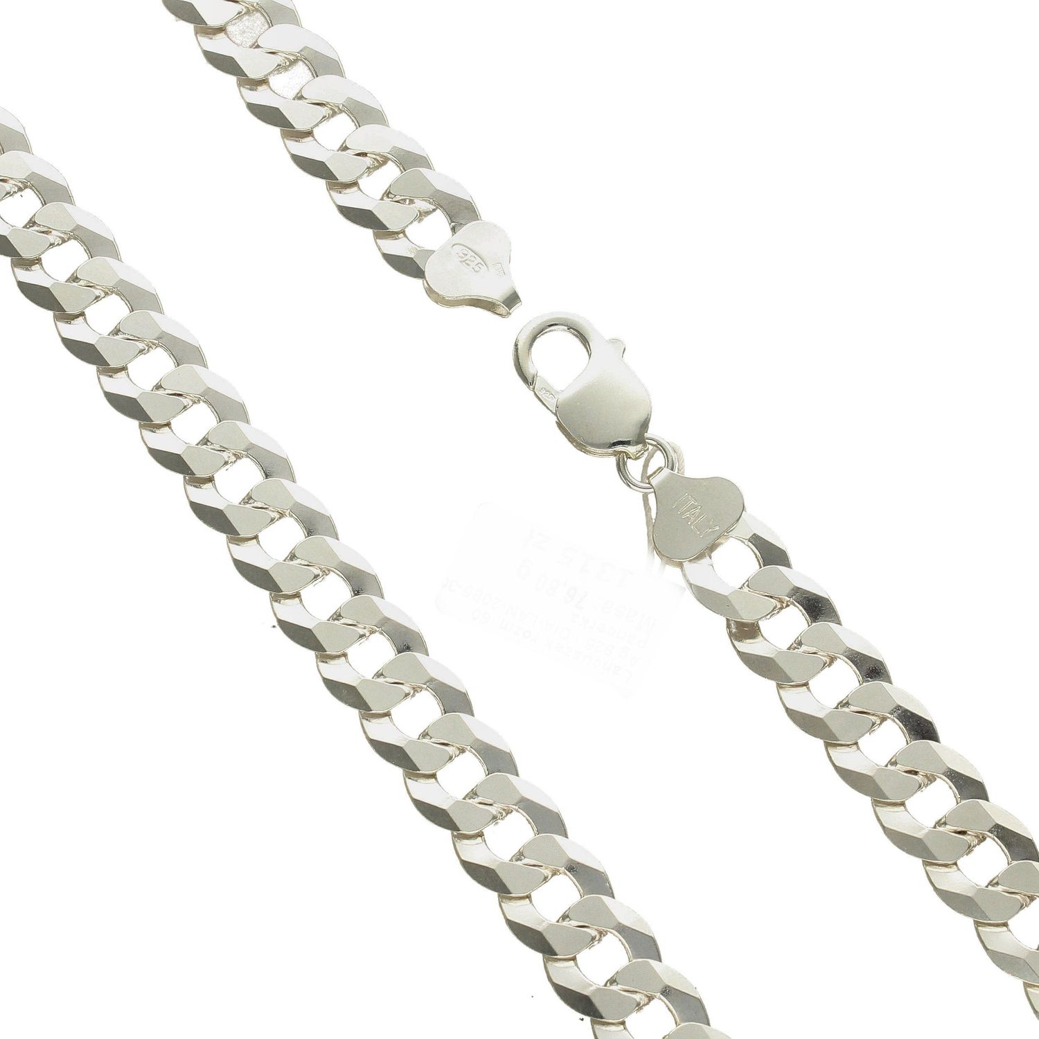 Łańcuszek srebrny 925 Gruba Pancerka 1,1 cm próba. Srebrny łańcuszek Pancerka DIA-LAN-2085-300-925.jpg